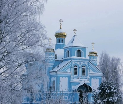 Церковь Тихвинской Иконы Божией Матери.